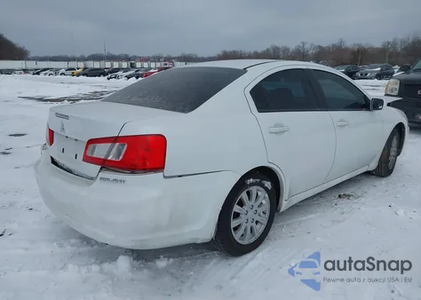 2012 Mitsubishi Galant Fe z USA, uszkodzony, nr VIN 4A32B2FF9CE009052